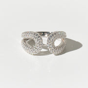 Diamond Twins Ring