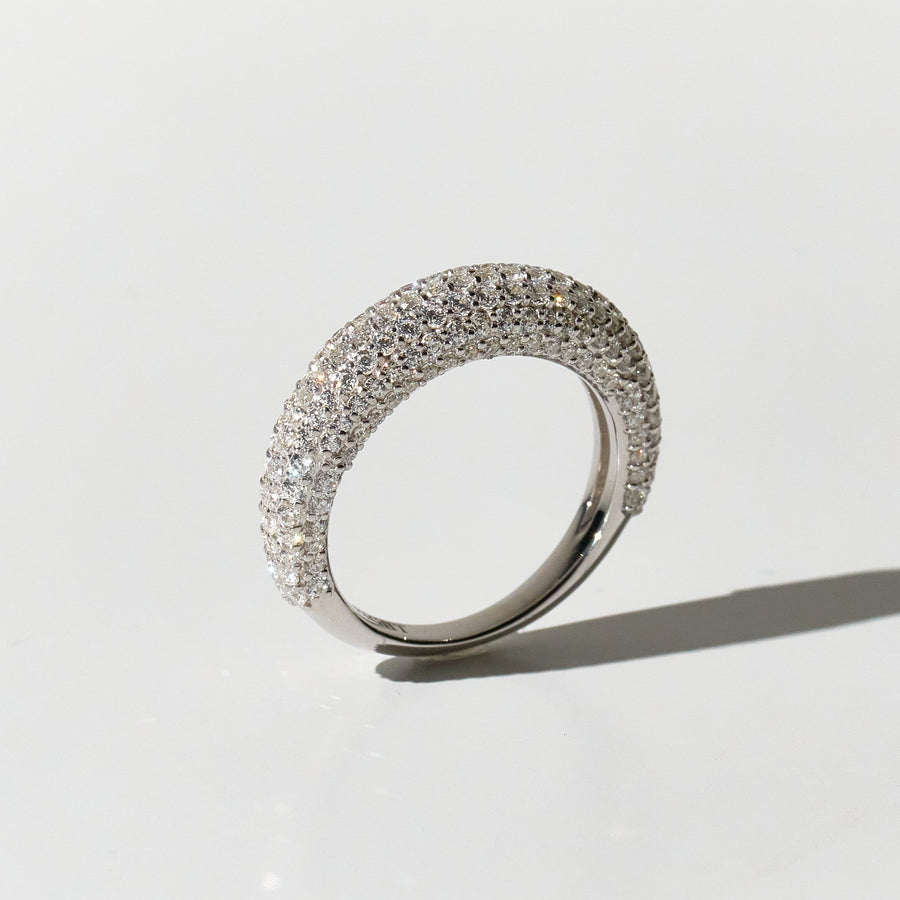 Diamond Eternal Dome Ring