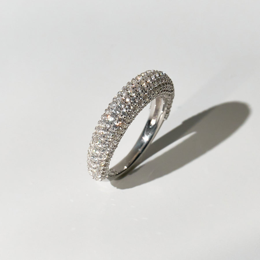 Diamond Eternal Dome Ring