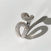 Diamond Twins Ring