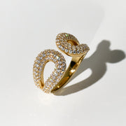 Diamond Twins Ring