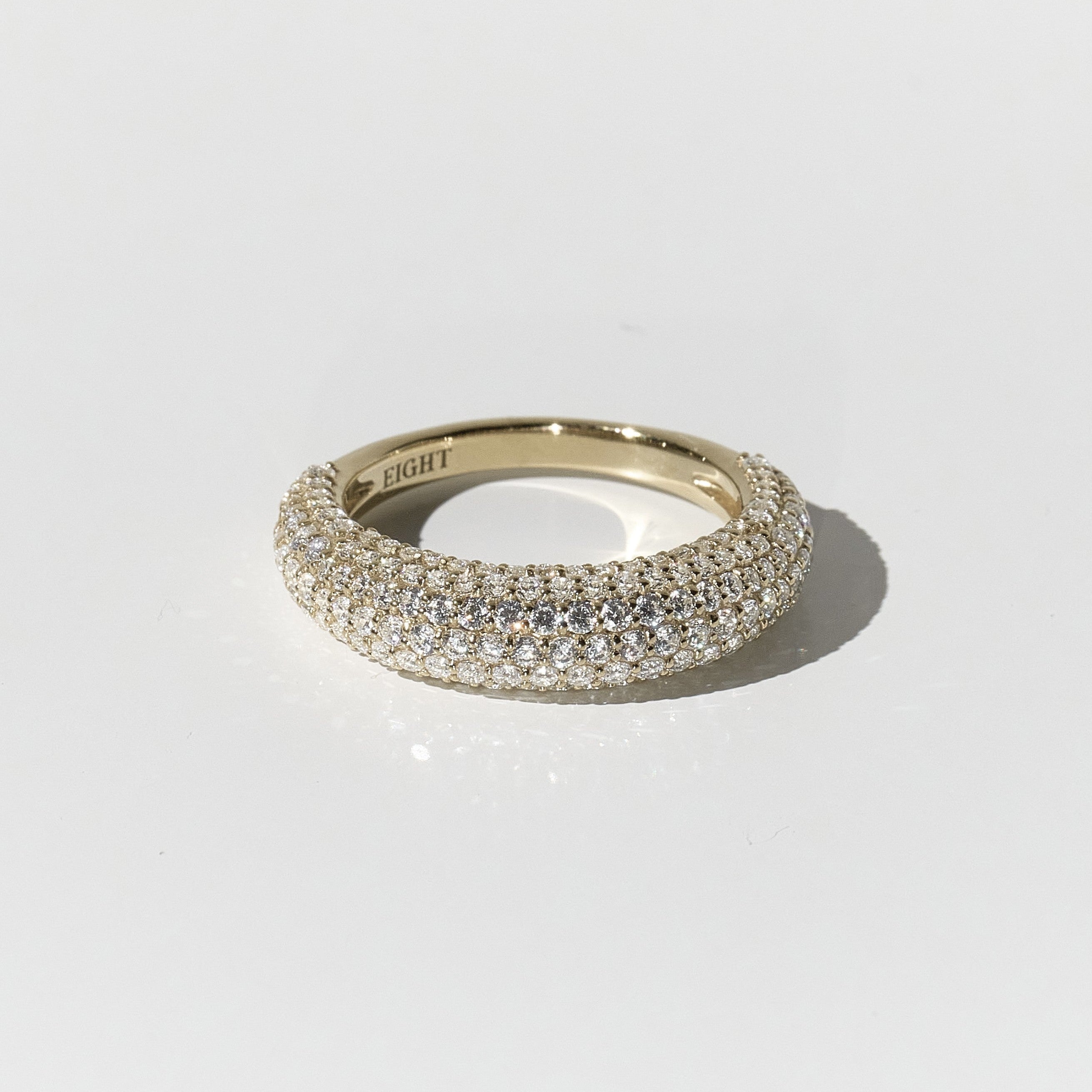 Diamond Eternal Dome Ring