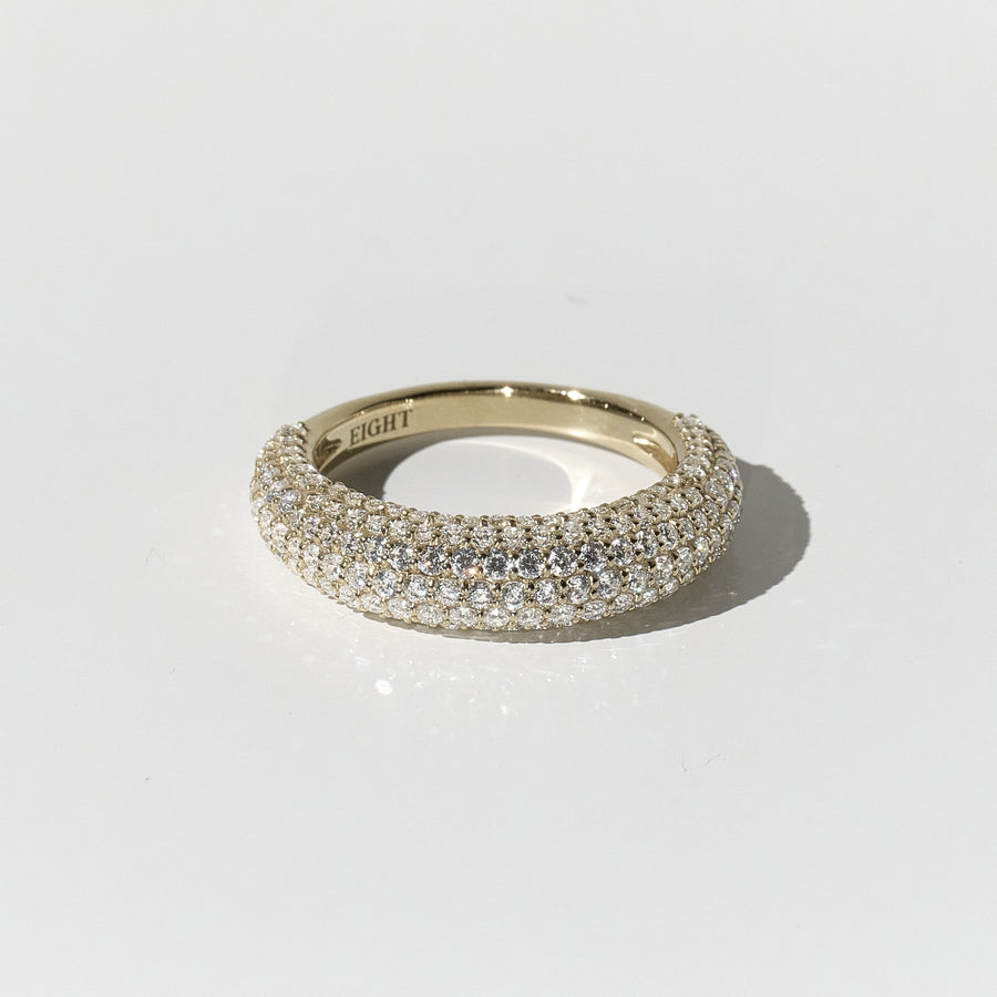 Diamond Eternal Dome Ring