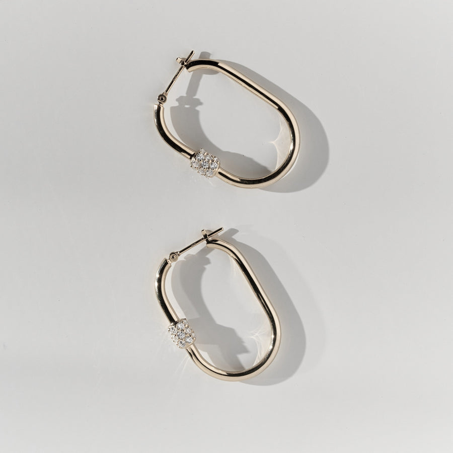 Diamond Rink Pierce（両耳）